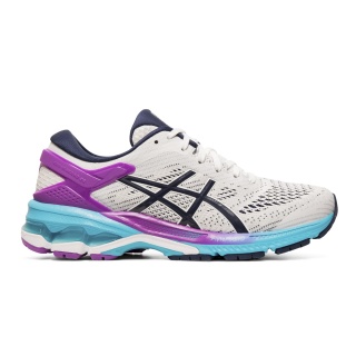 Asics Running Shoes Gel Kayano 26 (Stability) White Women